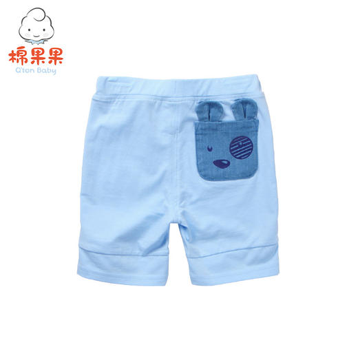 棉果果夏季男童中裤短裤M212202218264 商品图3