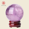 灵机吉品 紫色水晶球摆件紫晶球 人际职场摆件 商品缩略图2