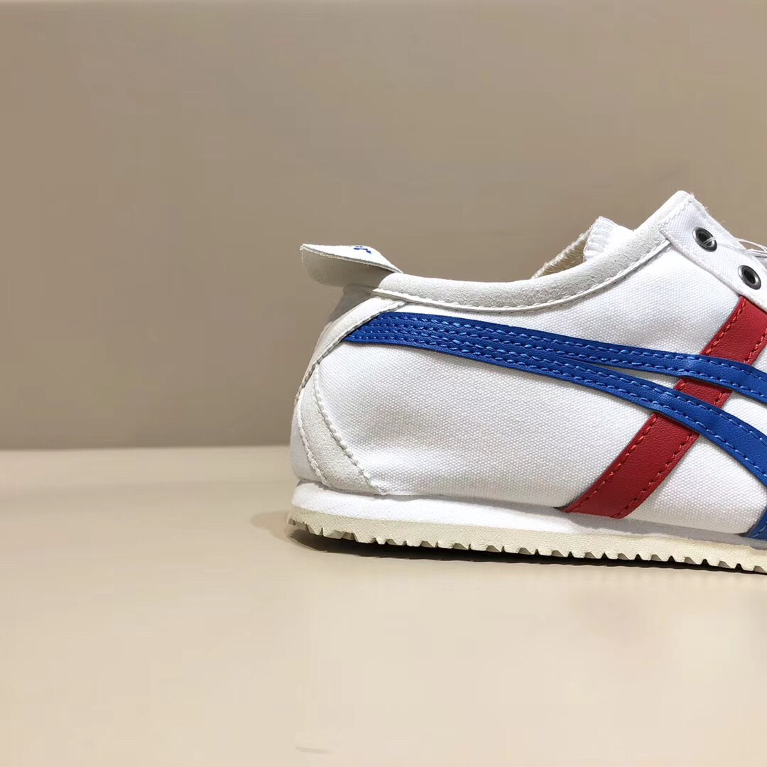 onitsuka tiger鬼冢虎一脚蹬情侣款小白鞋