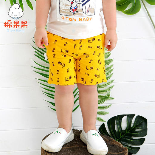 棉果果夏季 男童中裤短裤M212202218262 商品图0