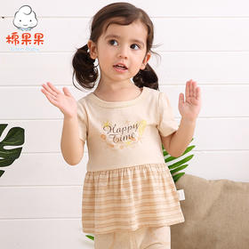 棉果果夏季女童套头T恤M221140118208