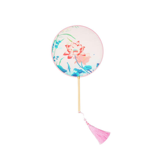 【宫里团扇】十二花神 风雅花饰团扇 多款可选 商品图1