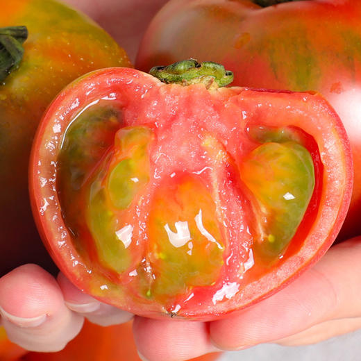 新品上新 | 草莓柿子 绿腚西红柿番茄 维C含量丰富 口感鲜美 酸甜多汁 商品图0
