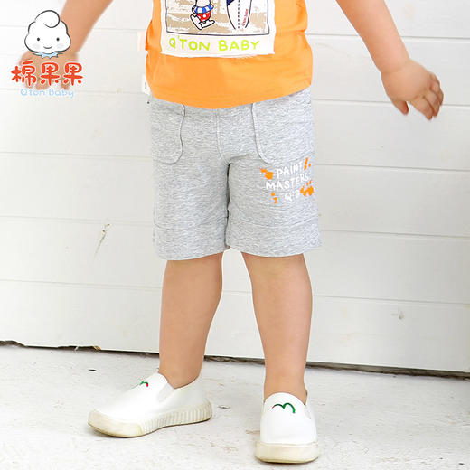 棉果果夏季男童中裤短裤M212202218264 商品图4