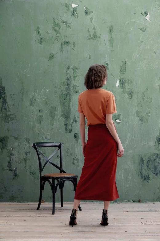 解语_金色刺绣TEE 商品图2