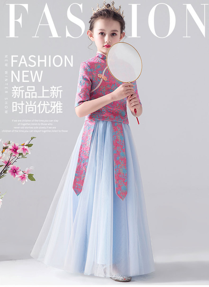 bfl56新款中国风儿童秀禾服中式礼服