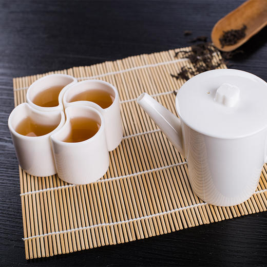 花瓣-茶具 | 原创设计，光滑透亮，一壶四杯 商品图4