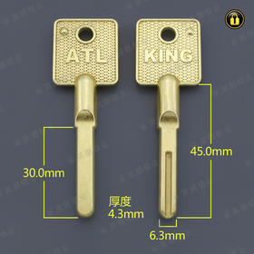 〖2227〗ATL有坑大王保险匙