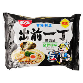 出前一丁黑蒜油猪骨汤面100g