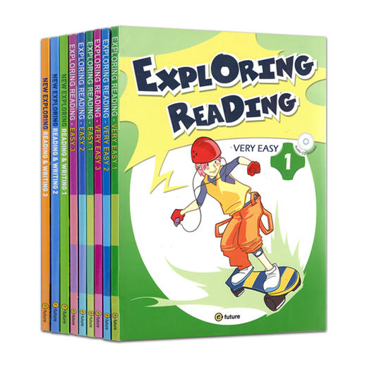 原版exploring reading very easy-easy-reading&amp;writing 1/2/3书 商品图0