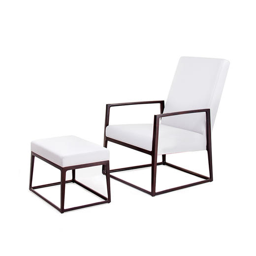 平仄原创设计布艺休闲椅