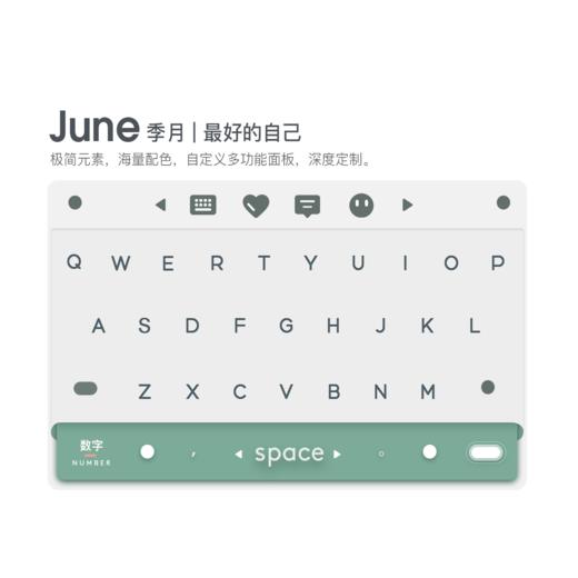 《JUNE/JULY》给最好的自己 / 增强型皮肤 / 百度输入法 /  安卓iOS 商品图11