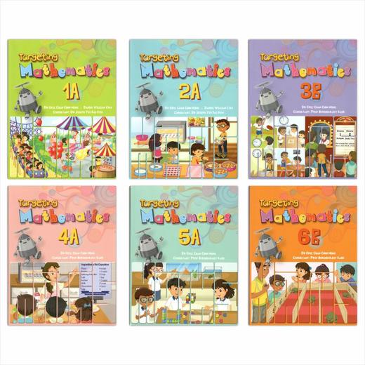 原版新加坡小学数学教材Targeting Mathematics 1/2/3/4/5/6级课 商品图0