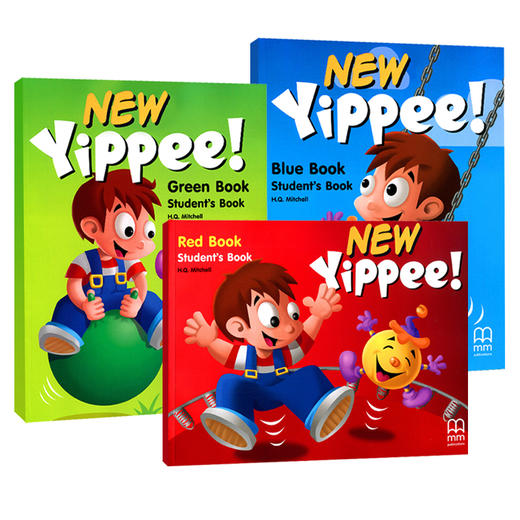 new yippee！ red/blue/green幼儿原版英语教材幼儿园培训学生书 商品图0
