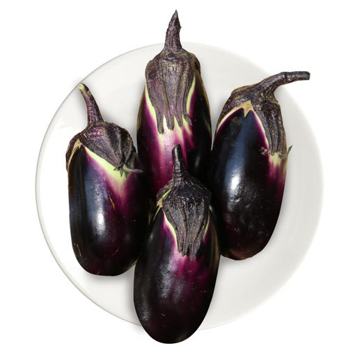 每日现摘_密农人家咱家基地糯米茄子_皮薄多肉1斤
