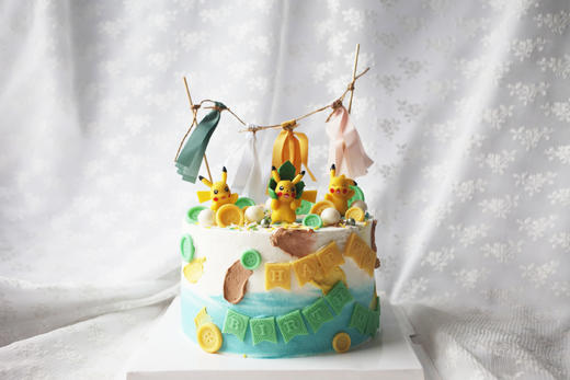 男孩款 可爱皮卡丘 彩旗 商品图0