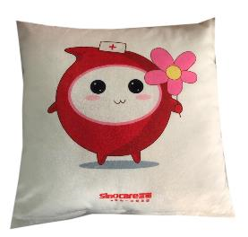 【积分商城】三诺定制白色抱枕被