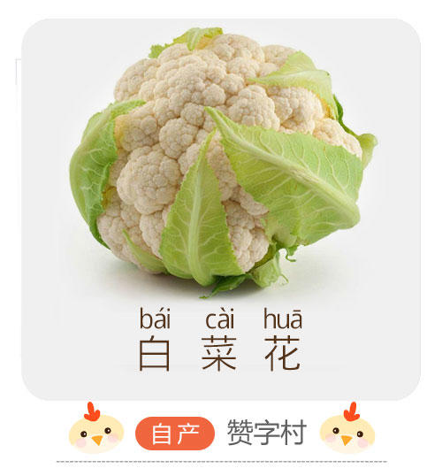 赞字村白菜花 商品图0