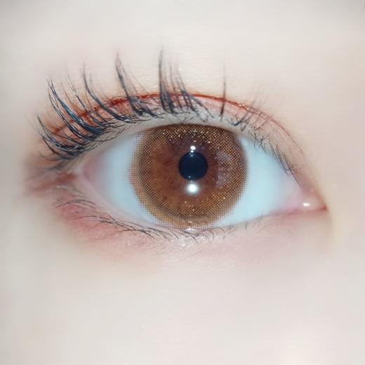 「高端美瞳 」doriscon pro+ 闪金棕 14.0 年抛美瞳 含硅水凝胶 商品图3