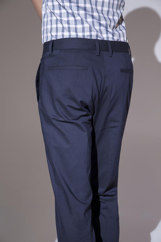 callisto藏青色休闲裤SOCPW131NA 商品图2