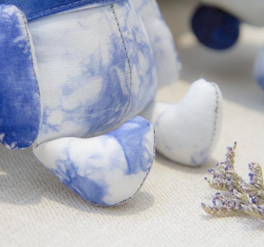 青云染·纯手工缝制幸运兔子玩偶 兔子 商品图2