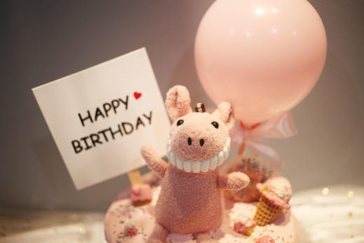 女孩款 呲牙猪 毛绒卡通公仔 商品图2