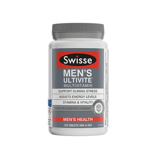 澳洲 Swisse 男士复合维生素片 120粒 商品图0