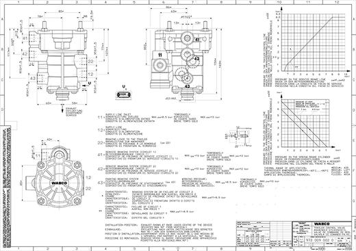 威伯科挂车控制阀小孔WABCO9730090020（包邮） 商品图4