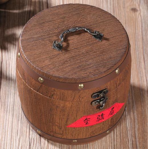 【茶叶】木桶装 500g 金骏眉礼盒装 陶瓷罐礼品茶 商品图1