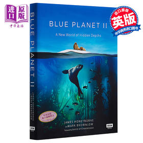 【中商原版】BBC纪录片 海洋百科：蓝色星球II 英文原版 Blue Planet II 詹姆斯霍尼伯内 海洋生物纪实 全彩精装 科普读物