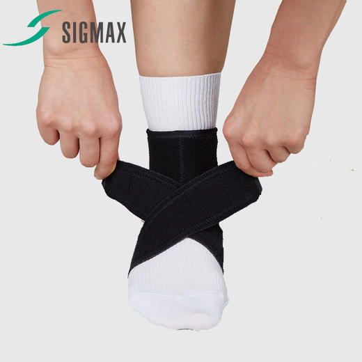 【日本进口护具品牌Sigmax】轻度护脚踝 FACILIAID ANKLE SOFT防护运动扭伤 脚腕护具 商品图2