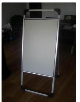 手提开启式海报架 商品图2