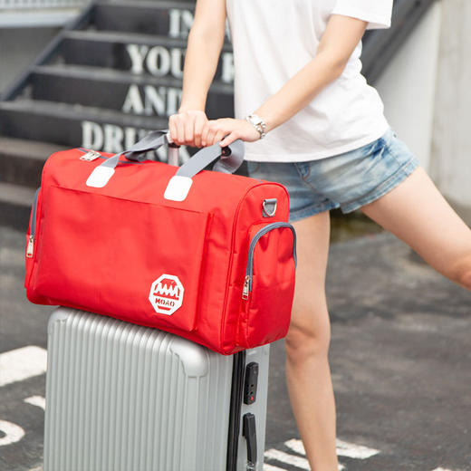 【出游必备 干湿分离 一包多用】韩版大容量防水旅行包 健身包 手提行李包 商品图3