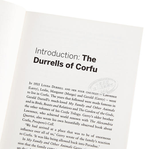 【中商原版】德雷尔一家的科孚岛 英文原版 The Durrells of Corfu 商品图3