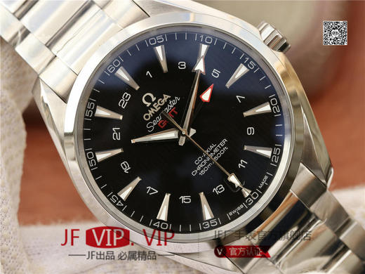 VS欧米茄海马150 米GMT 搭载VS全新1:1一体机芯。 男士腕表，精钢表带，自动机械机芯，透底 商品图4
