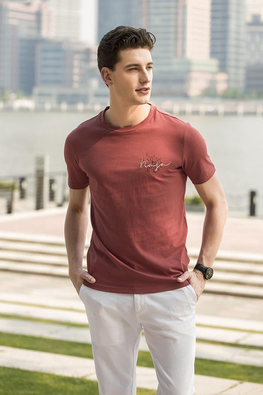 玩趣暴力狗涂鸦全棉情侣T恤XOTSS 商品图2