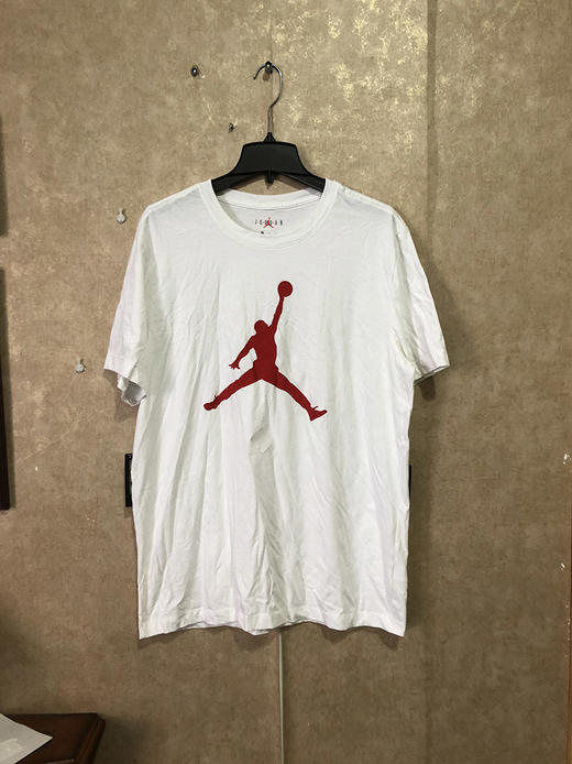 微瑕jordan 夏季新款 男士简约百搭运动休闲圆领短袖t恤