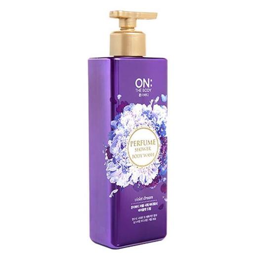 韩国进口LG ON 香水沐浴露500ml 持久留香 滋润保湿补水 家庭装 商品图3
