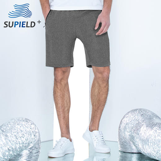 Supield疏水黑科技防污运动短裤男夏季薄款裤子快干五分裤 商品图0