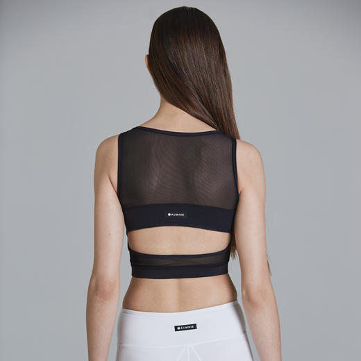 AUMNIE澳弥尼   交集胸围，经典的短上衣，网纱防走光，后背小心机 商品图1