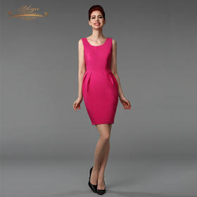 【特惠】YIQU|“持久魅力”背心裙（玫红）PT