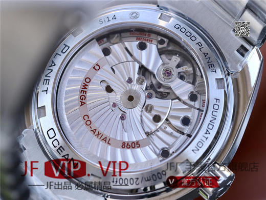VS欧米茄海洋宇宙GMT 43.5mm （市场与正品一致！对版机芯，圈口，字面） 1:机芯升级1:1 8605 机芯。 2:玻璃升级 商品图7