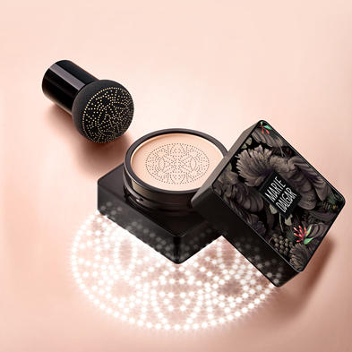 玛丽黛佳红参弹润美颜霜 小蘑菇 不脏手的精华气垫