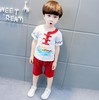 【童装】儿童汉服民族服装中小男童唐装夏季短袖校服两件套装 商品缩略图2