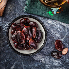 零食铺子 御食园黑花芸豆500g 传统手艺 蒸煮无添加 大黑豆杂粮零食 办公室小吃