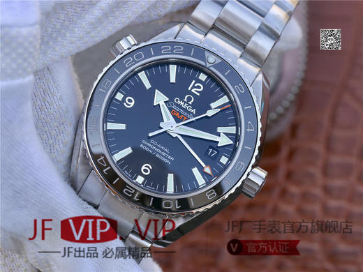 VS欧米茄海洋宇宙GMT 43.5mm （市场与正品一致！对版机芯，圈口，字面） 1:机芯升级1:1 8605 机芯。 2:玻璃升级 商品图2