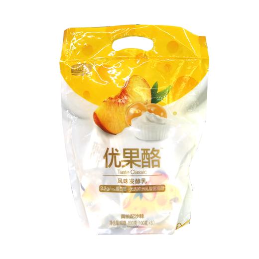 君乐宝800g优果酪黄桃配沙棘风味发酵乳酸奶