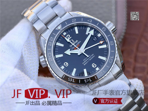 VS欧米茄海洋宇宙GMT 43.5mm （市场与正品一致！对版机芯，圈口，字面） 1:机芯升级1:1 8605 机芯。 2:玻璃升级 商品图1