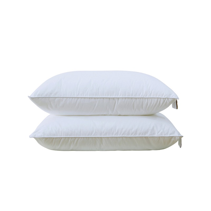 五星级酒店羽绒枕头白鹅绒枕芯成人护颈枕