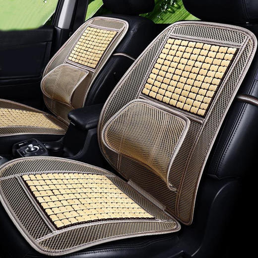 MCZB-57216新款凉垫木珠竹片通风透气清凉垫子 TZW 商品图3